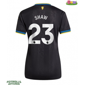 Manchester United Luke Shaw #23 Tredje Tröja Kvinnor 2025-26 Kortärmad